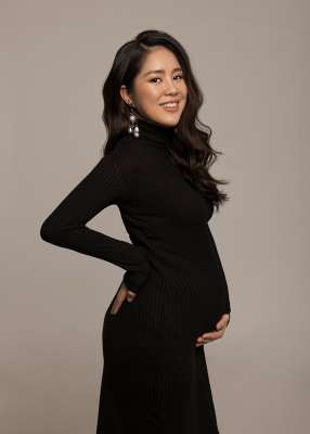 Lê Phương ghi lại khoảnh khắc mang thai 20 tuần tuổi.