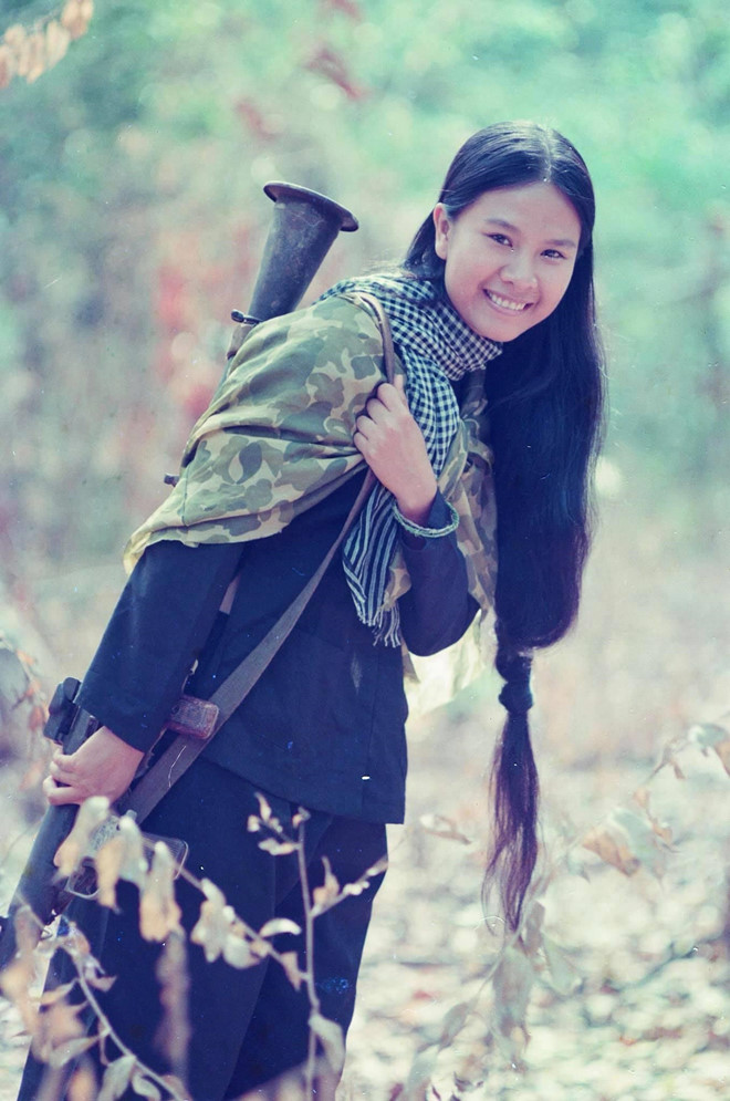 Hình ảnh của diễn viên Hoài Trang, Kim Hiền trong phim ngắn 