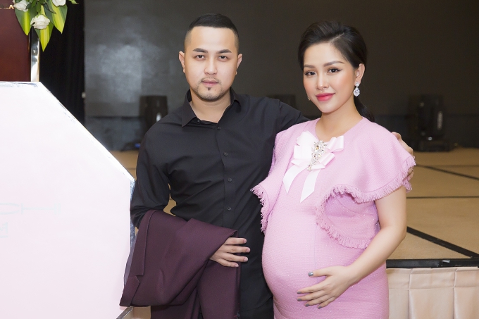 Trang Pillla khi mang bầu con trai