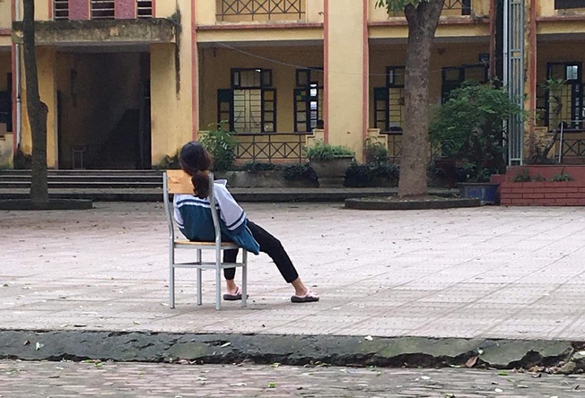 Hình ảnh gây được sự chú ý trên mạng xã hội.