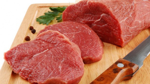 Thịt nạc thịt bò giàu sắt