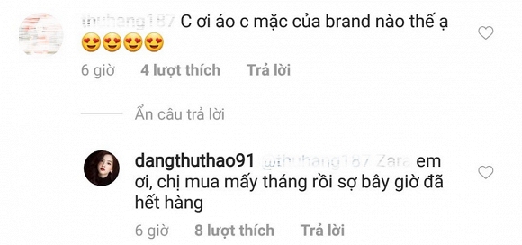 Hoa hậu Đặng Thu Thảo bất ngờ trả lời fan khiến ai nấy đều lấy làm lạ  .  