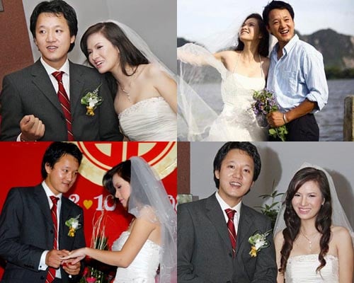 Xuân Tùng - Đan Lê kết hôn với nhau vào tháng 10/2008.