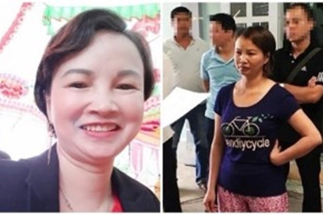 Chân dung bà Trần Thị Hiền - mẹ nữ sinh giao gà bị sát hại.