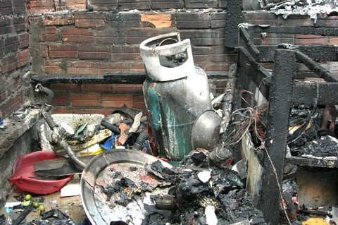 Bính gas nguy hiểm như một quả bom