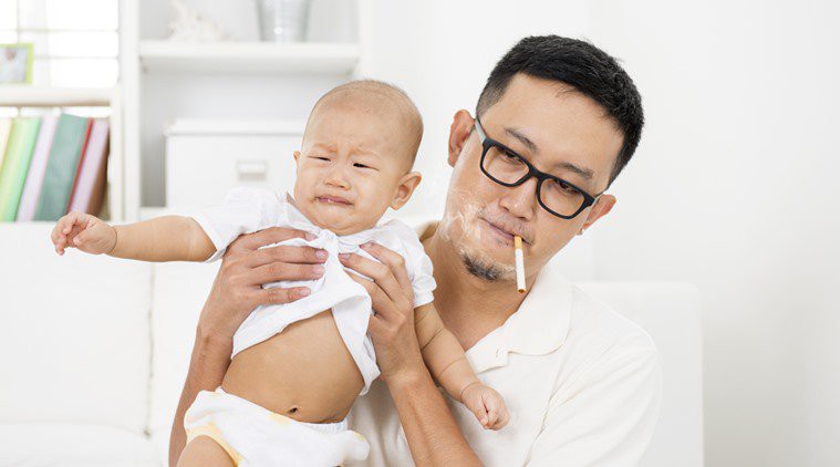 Hút thuốc lá thụ động khiến trẻ bị hen suyễn