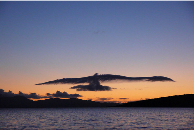Đám mây hình chú đại bàng đang bay. Ảnh: Flickr