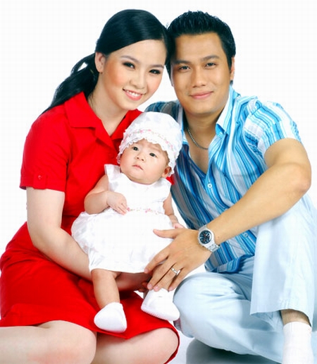 Việt Anh và người vợ đầu - Thùy Linh. 