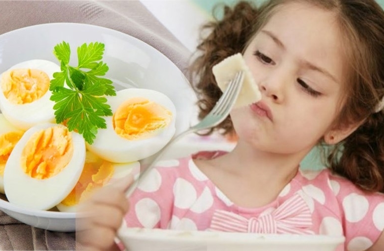 Trứng tốt cho trẻ