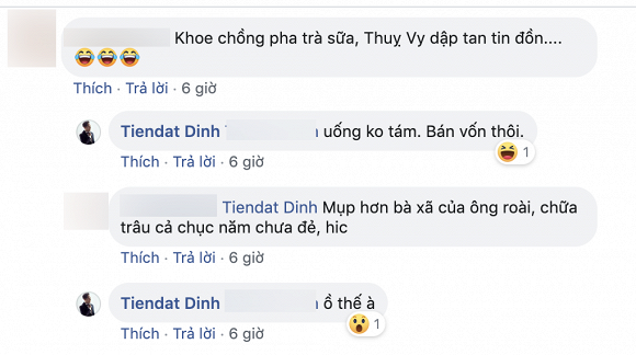 Thậm chí bạn bè của cặp đôi còn để lại dòng bình luận rất thú vị.