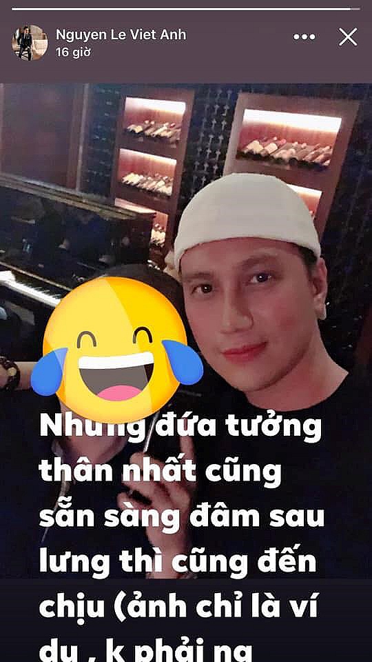 Việt Anh khiến cộng đồng mạng nghi ngờ