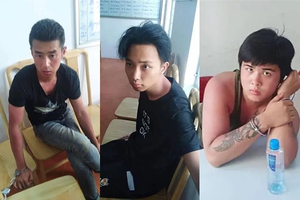 3 đối tượng người TRung Quốc bị bắt giữ.