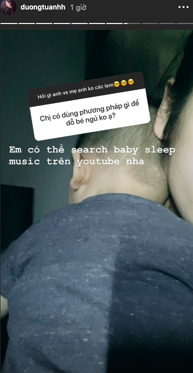 Chia sẻ những hình ảnh vô cùng đáng yêu của Kem, Tú Anh tiết lộ bí quyết chăm sóc con nhỏ.