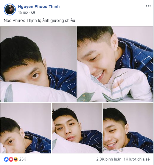Noo Phước Thịnh công khai bộ ảnh
