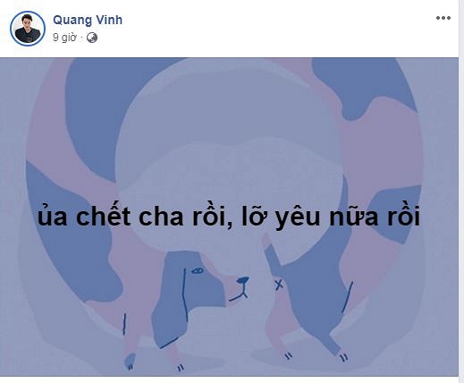 Quang Vinh chia sẻ chuyện 