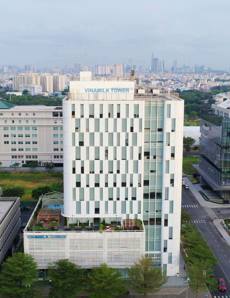 Trụ sở chính của công ty Vinamilk tại Thành phố Hồ Chí Minh