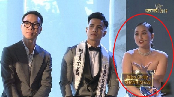 Hoa hậu Hoàn cầu 2017 (Miss Globe) - Khánh Ngân lộ thân hình vai u thịt bắp.  