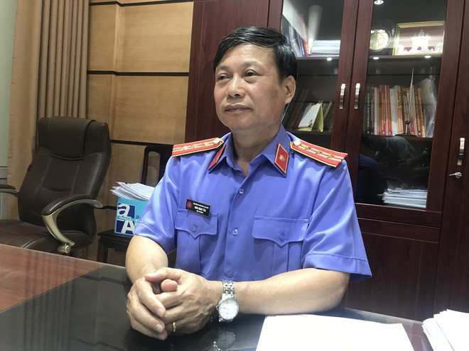Ông Đinh Minh Tảo - Viện trưởng Viện kiểm sát nhân dân quận Cầu Giấy.