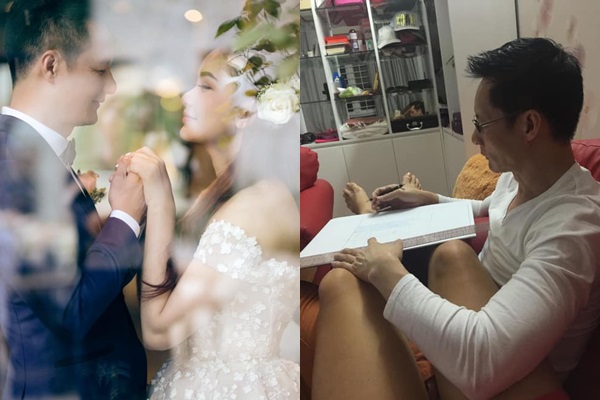 Phan Như Thảo vừa ôn lại kỷ niệm ngày hai vợ chồng nắm tay nhau trong buổi lễ đính hôn. Theo đó, Phan Như Thảo tiết lộ chính ông xã là người đã lên ý tưởng và tự tay thiết kế cho không gian diễn ra lễ đính hôn của họ. Qua dòng tâm sự của Phan Như Thảo, dễ dàng nhận thấy đại gia Đức An không chỉ giỏi trên thương trường mà còn là người đàn ông tháo vát, chu toàn mọi thứ trong gia đình.