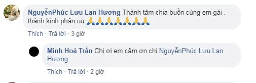 Nhiều sao Việt chia buồn khi bố NSND Minh Hòa qua đời.    