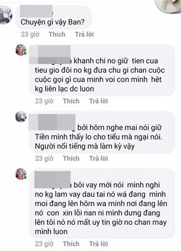 Trên mạng xã hội truyền tay nhau câu chuyện một người phụ nữ tên P.M đã nhờ đội hiệp sĩ truy tìm Lâm Khánh Chi.  