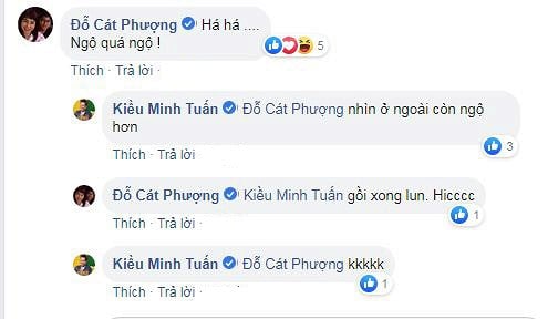 Cát Phượng nhận xét Kiều Minh Tuấn: 