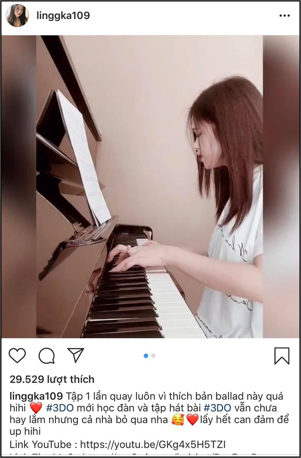 Tuy nhiên ở trang Instagram, Linh Ka vẫn giữ lại clip cover ca khúc mới của Will.    