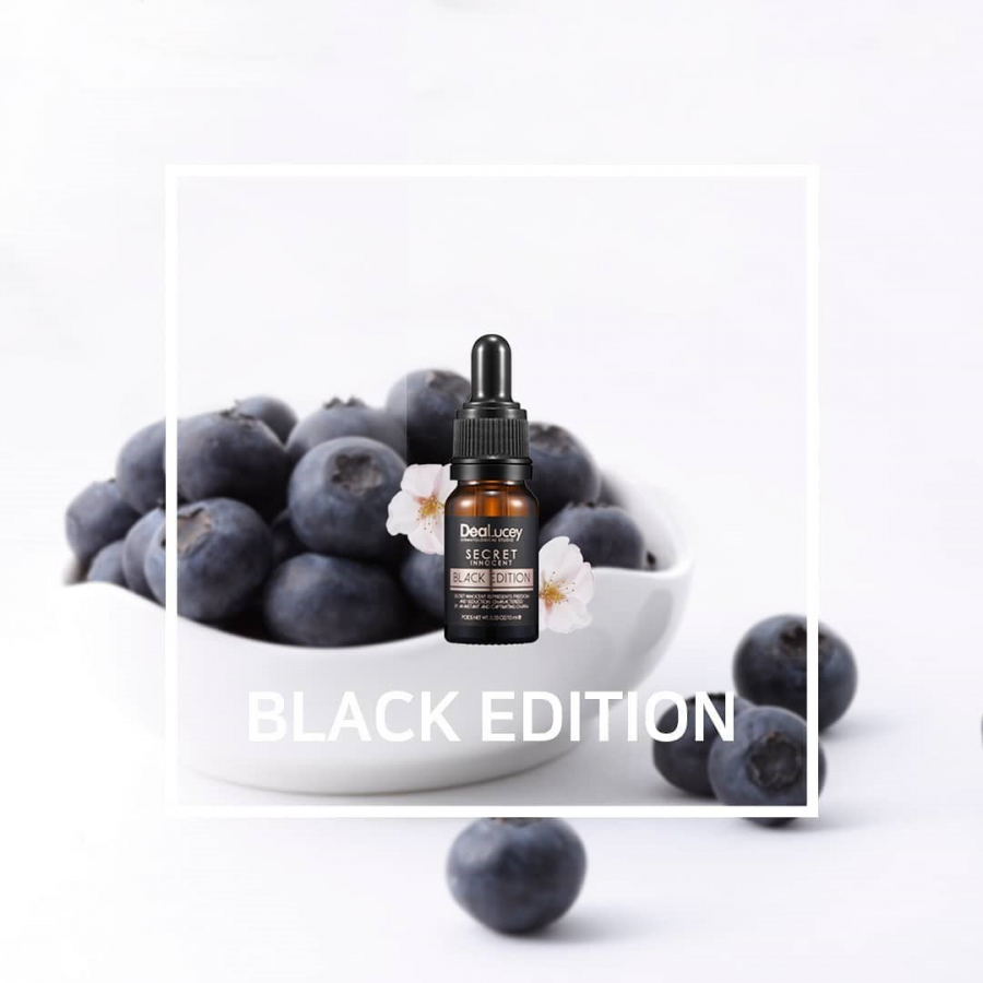 Black Edition với chiết xuất từ quả việt quất mang đến một hương thơm bí ẩn quyến rũ.