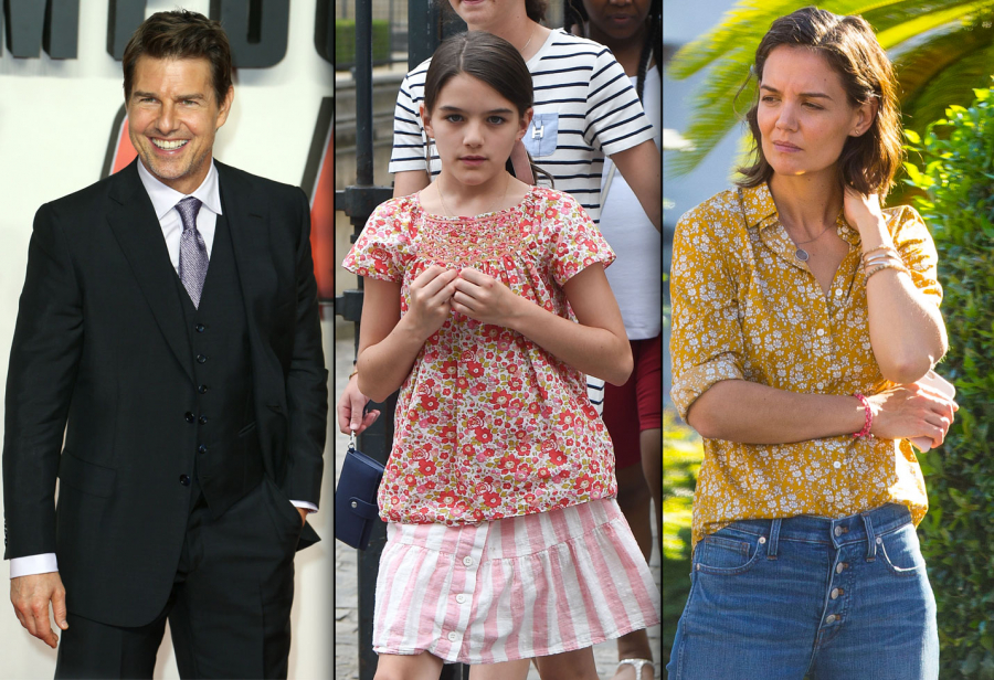 Suri Cruise - con gái đầu lòng của Tom Cruise và Katie Holmes.