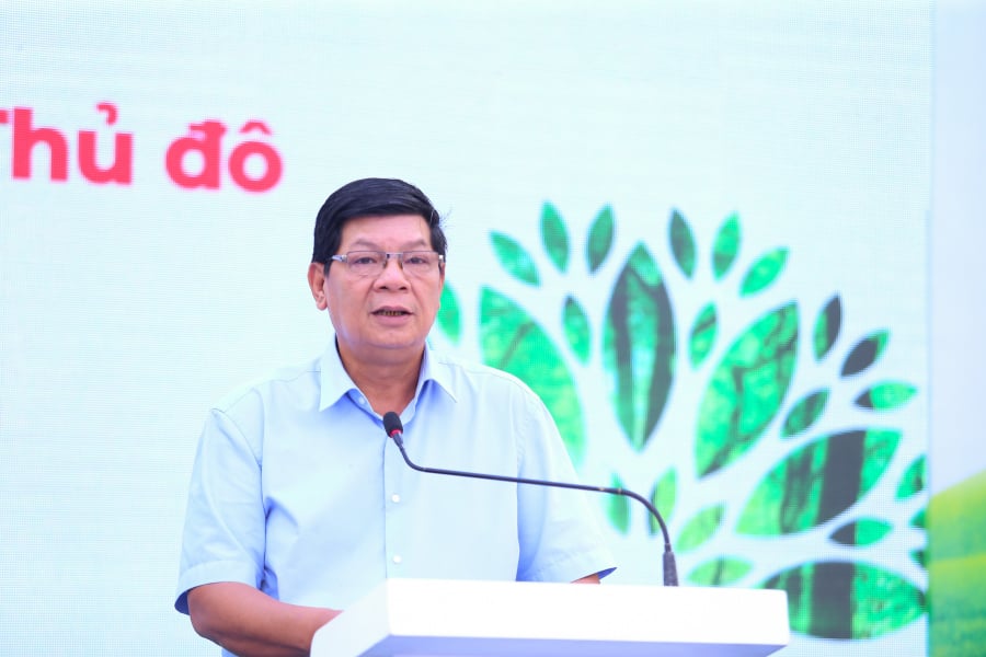 Ông Nguyễn Quốc Hùng – Phó Chủ tịch UBND Thành phố Hà Nội phát biểu tại chương trình.