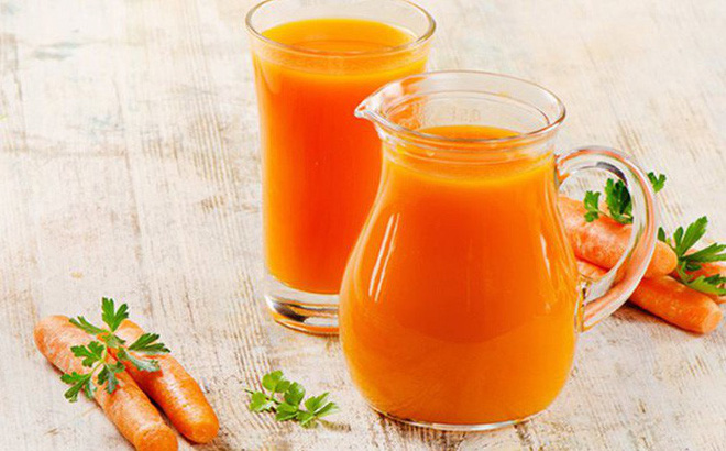 Nước ép cà rốt tốt cho thai nhi