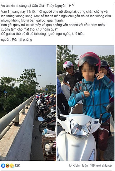 Câu chuyện được chia sẻ gây xôn xao.