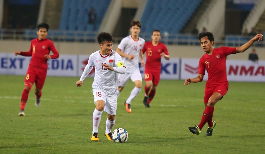 Indonesia thất bại 1-3 trước đội tuyển Việt Nam.