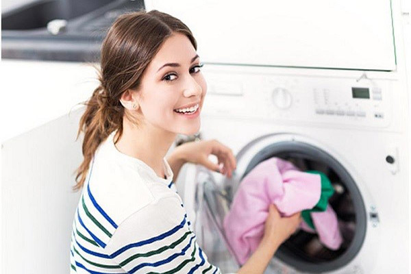 Dùng máy giặt phù hợp với lượng quần áo