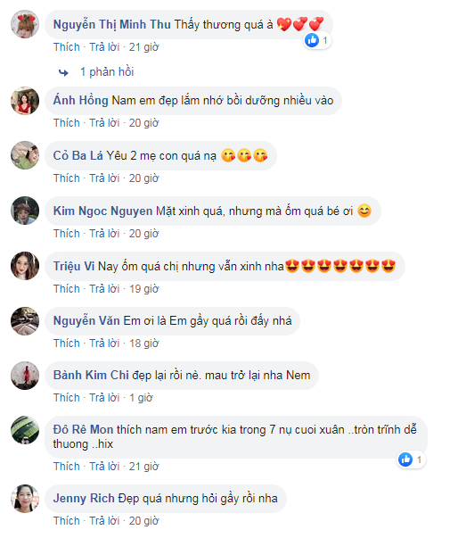 Ngoài những lời khen dành cho nhan sắc, người hâm mộ không quên nhắn nhủ tới người đẹp phải chú ý sức khỏe.