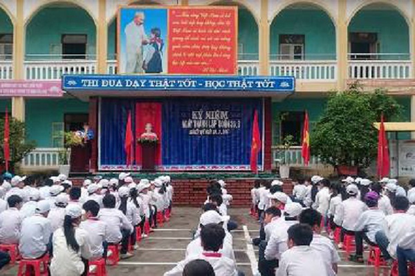 Trường THCS Nguyễn Huệ.