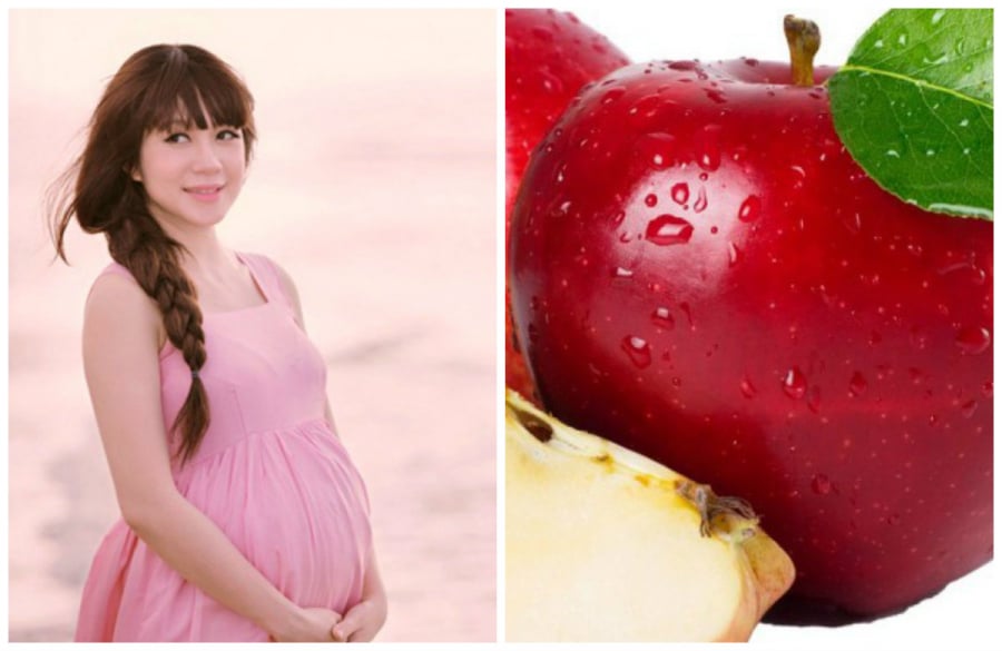 Mẹ bầu ăn táo giảm được dị tật thai nhi