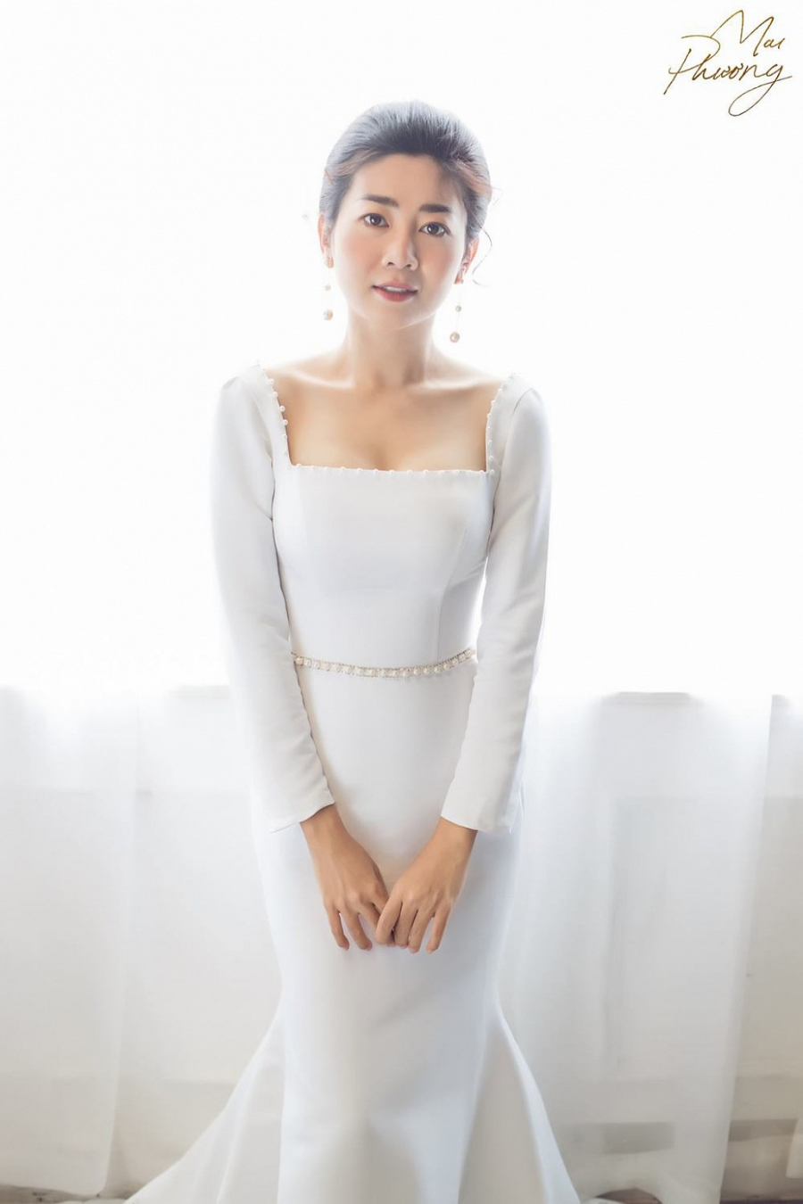 Mai Phương khoe vẻ tươi tắn, thần sắc tốt hơn hẳn sau thời gian nằm viện vì căn bệnh trở nặng.