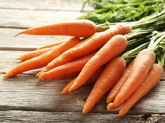 Cà rốt là một trong những loại thực phẩm chống lão hóa tốt dành cho chị em.