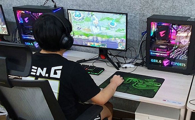 Bệnh nhân 21 tuổi tâm thần vì nghiện game. (Ảnh minh họa)