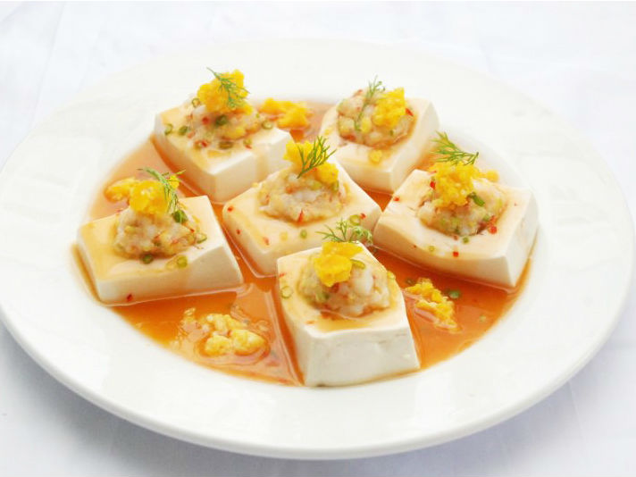 Đậu phụ ngon có màu trắng của đậu nành