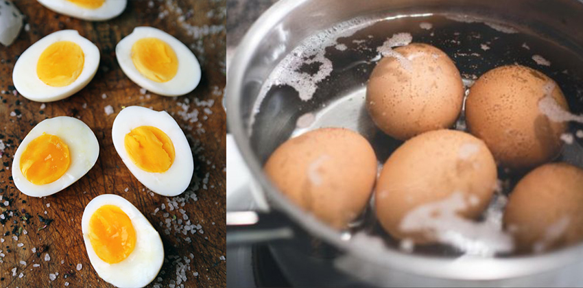 Cách luộc trứng ngon nên chọn nồi to