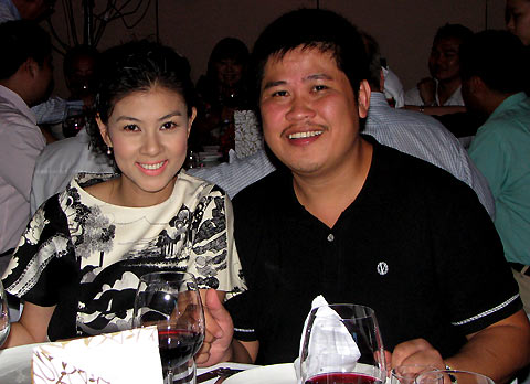 Phước Sang và Kim Thư từng được xem là cặp đôi quyền lực nhất nhì showbiz Việt những năm 2000.