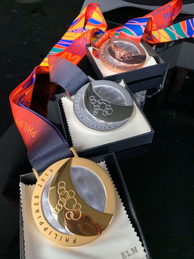 Cận cảnh những chiếc huy chương được trao tại SEA Games 30.