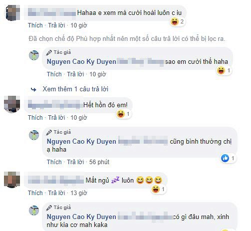 Người hâm mộ thích thú khi xem bức hình mà Kỳ Duyên chia sẻ.