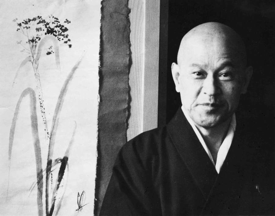 Chân dung thiền sư Shunryu Suzuki Roshi 