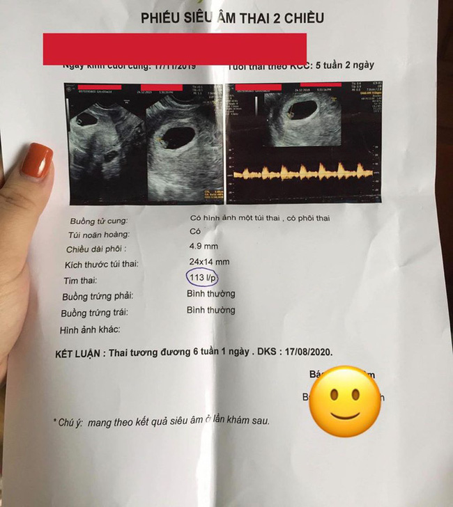 Tờ giấy siêu âm thai mà vợ cũ của chồng gửi đến khiến cô gái bức xúc.