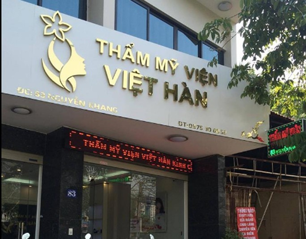 Thẩm mỹ viện Việt Hàn.