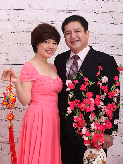 Gia đình NSƯT Chí Trung và NSƯT Ngọc Huyền từng là một trong những gia đình được ngưỡng mộ nhất nhì showbiz Việt.