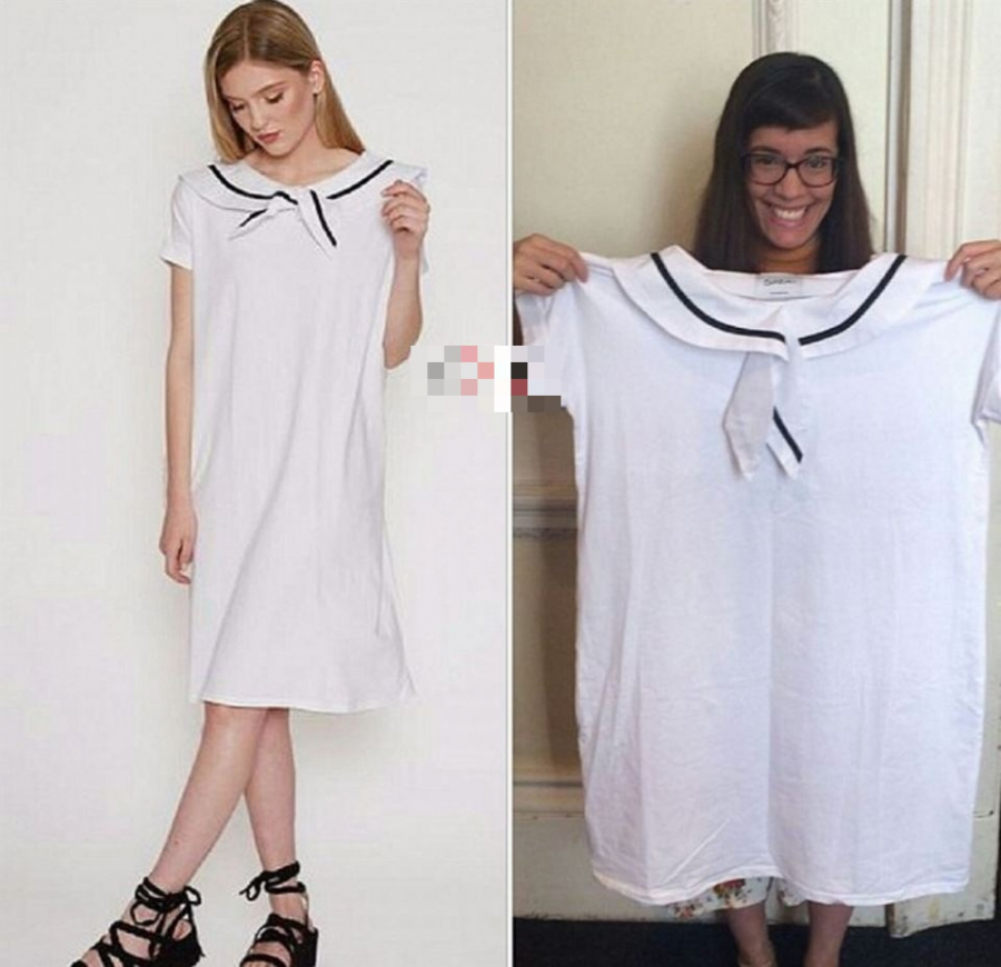 Có lẽ nhận được chiếc váy trắng này cô gái sẽ thất vọng lắm đây bởi nó không hề dành cho cô.